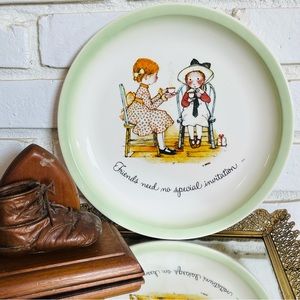 “Friends Need No Special Invitation” Vintage Holly Hobbie